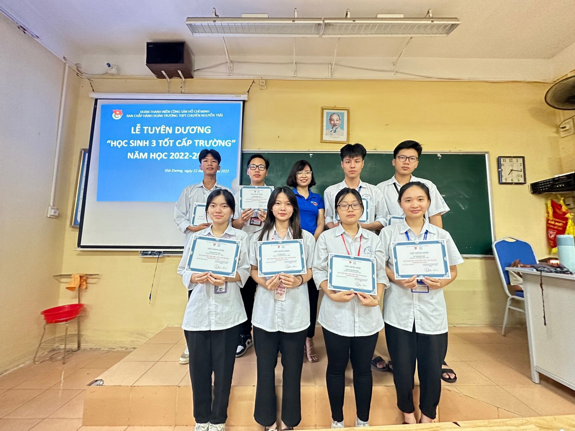 Tổng kết phong trào "Học sinh 3 tốt" cấp trường năm học 2022 - 2023